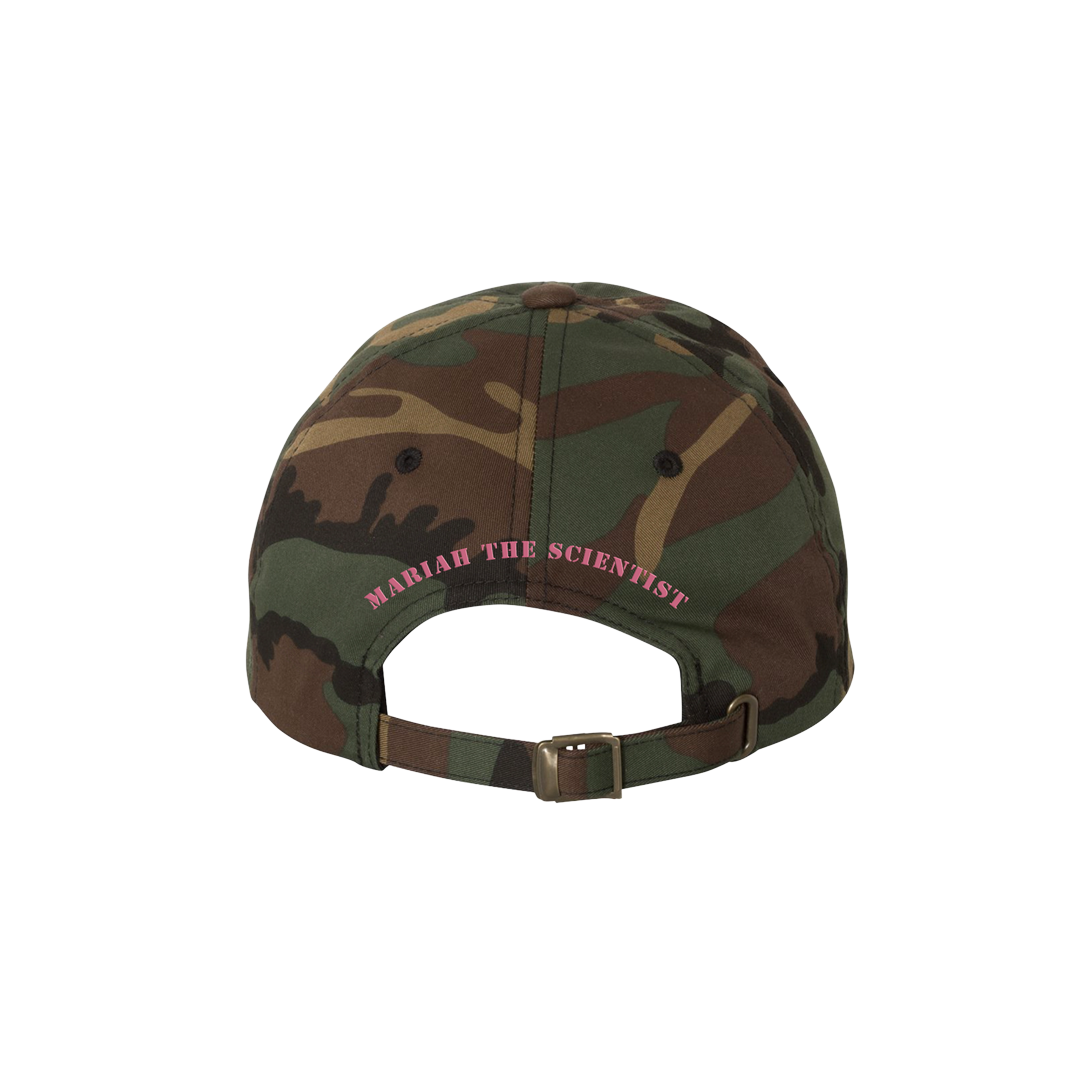 Heart Grenade Green Camo Hat