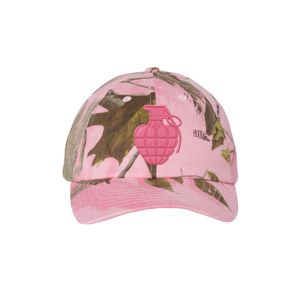 Heart Grenade Pink Camo Hat