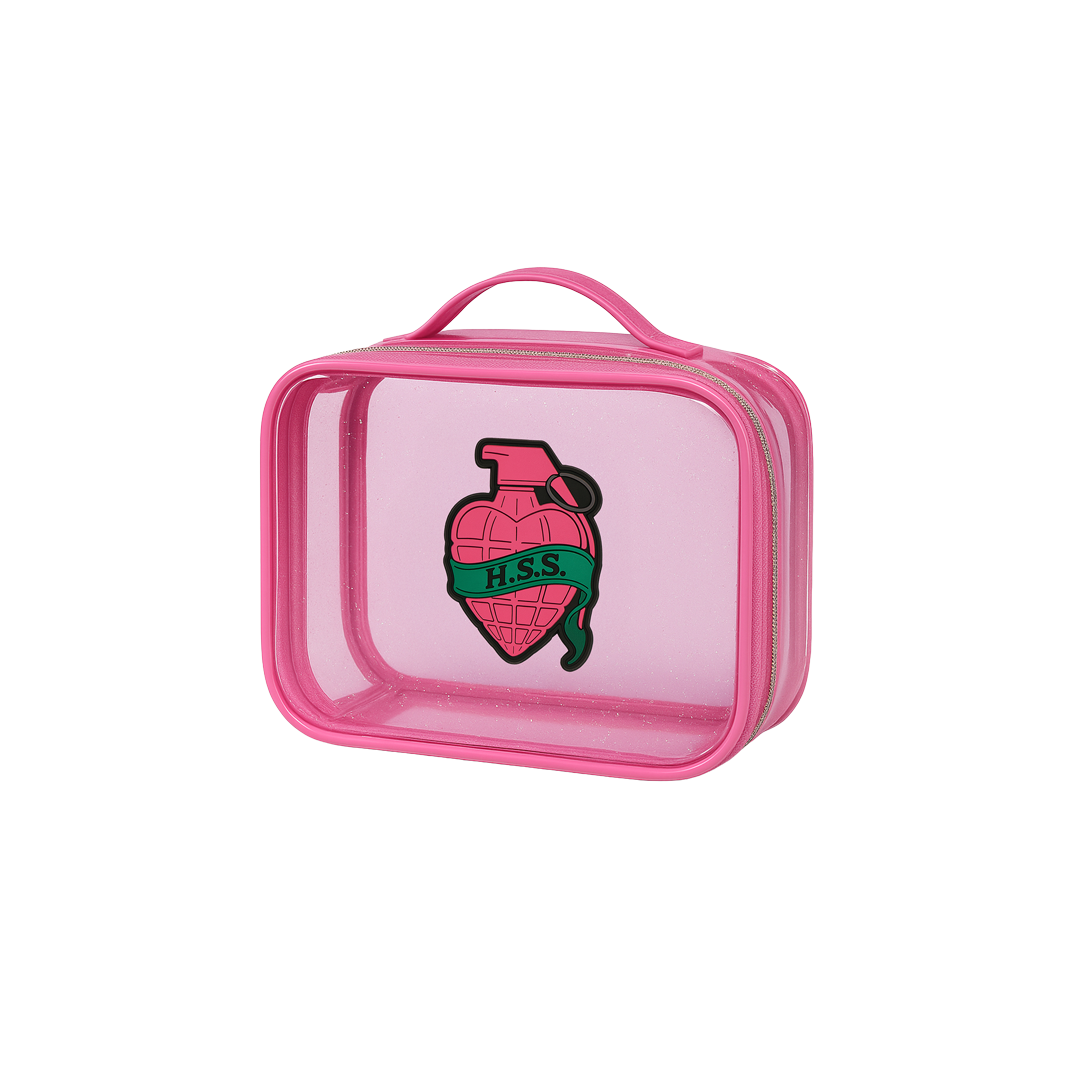 Heart Grenade Make Up Bag