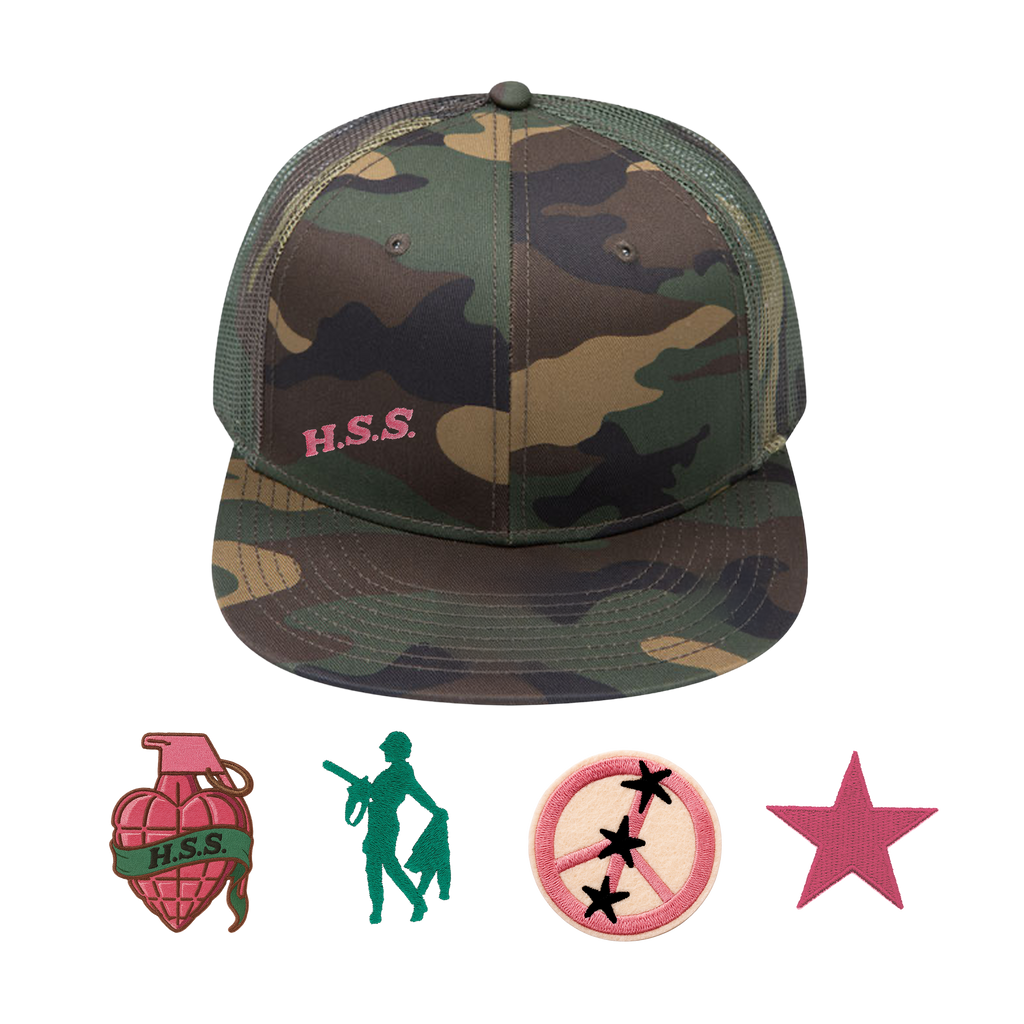 H.S.S. Camo Patch Hat and Patch Pack