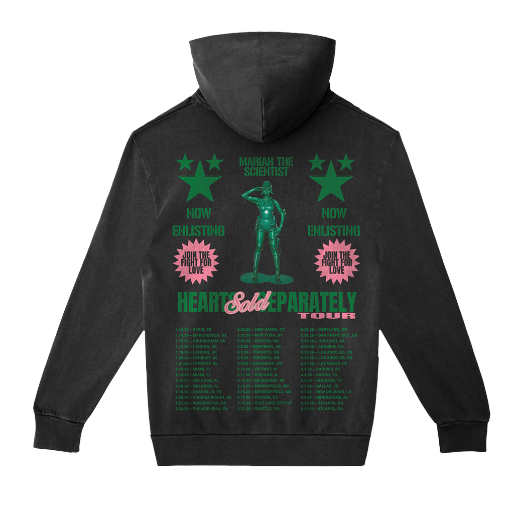 HSS Tour Hoodie Black (back)