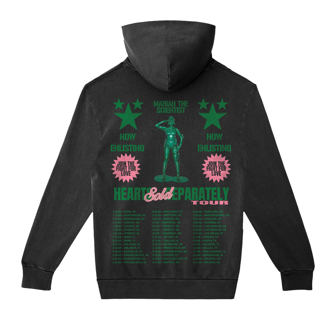 HSS Tour Hoodie Black (back)