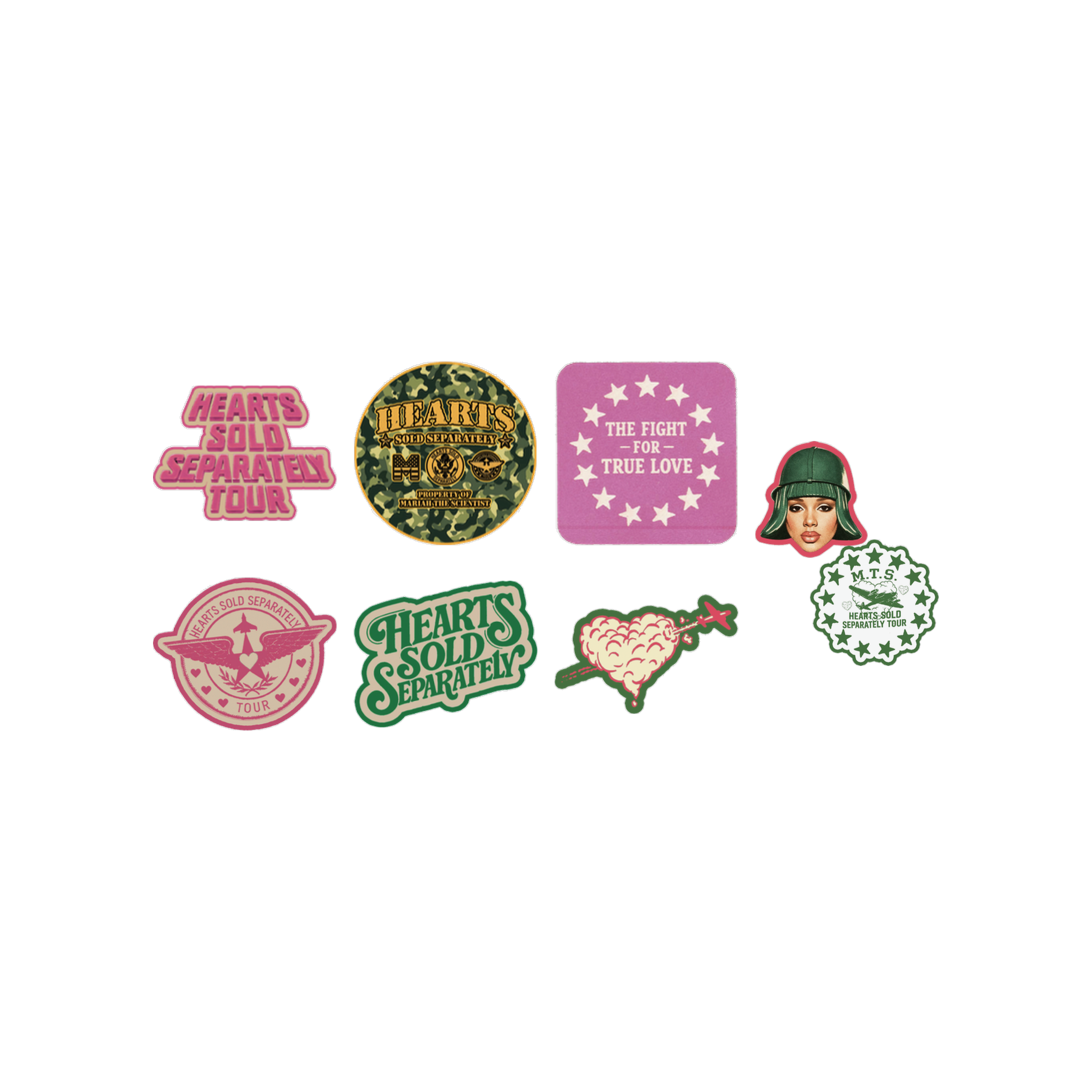 HSS 8-Piece Patch Set - all eight patches