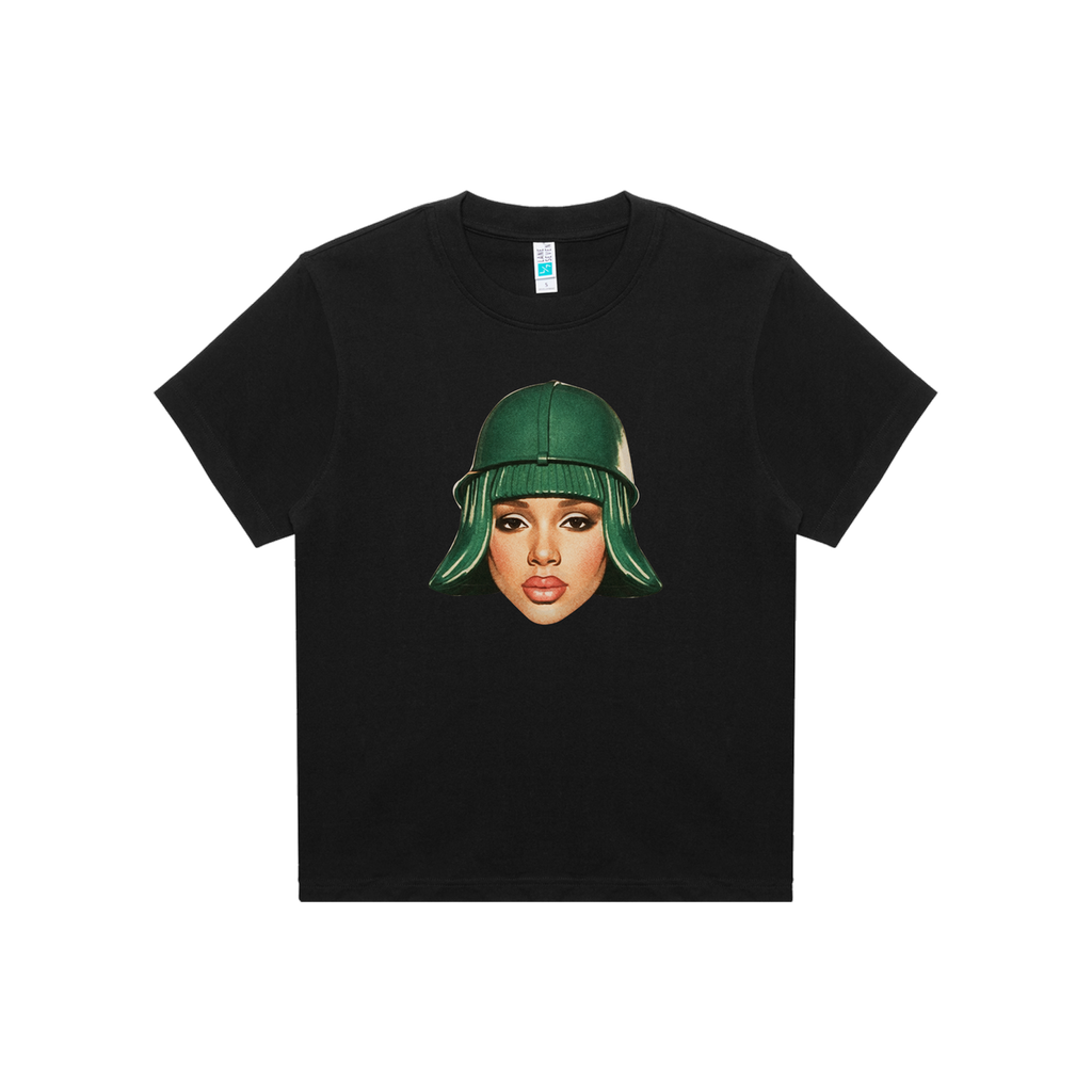HSS Face Tee - Black - front