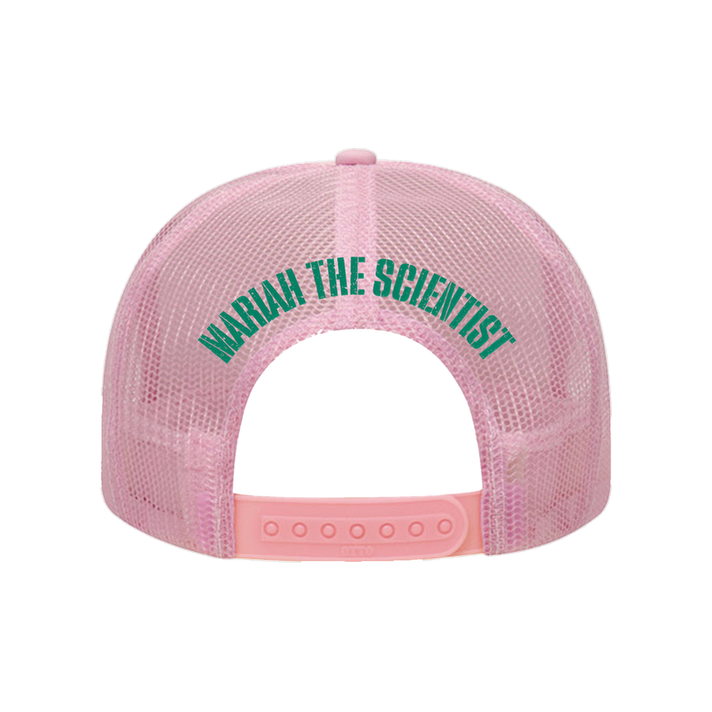 Salute Trucker Hat - Pink - back
