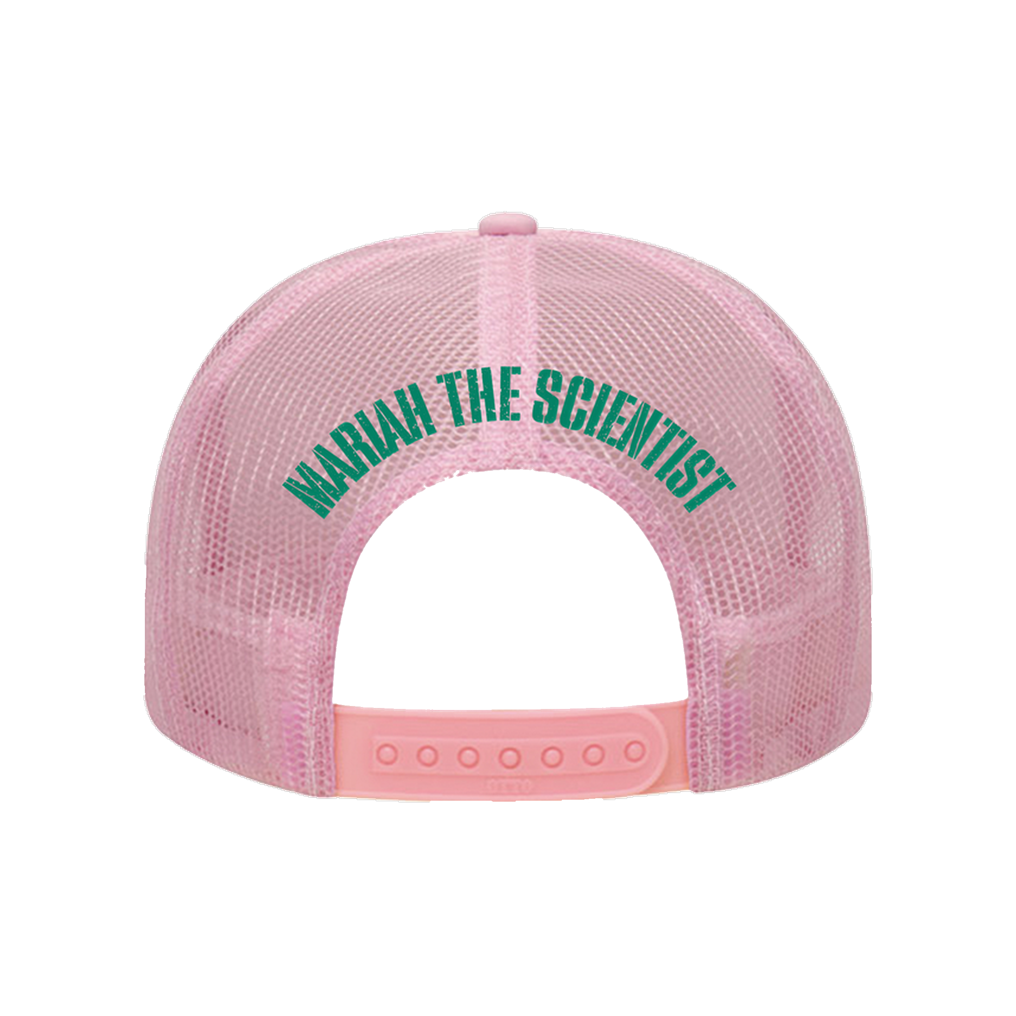 Salute Trucker Hat - Pink - back