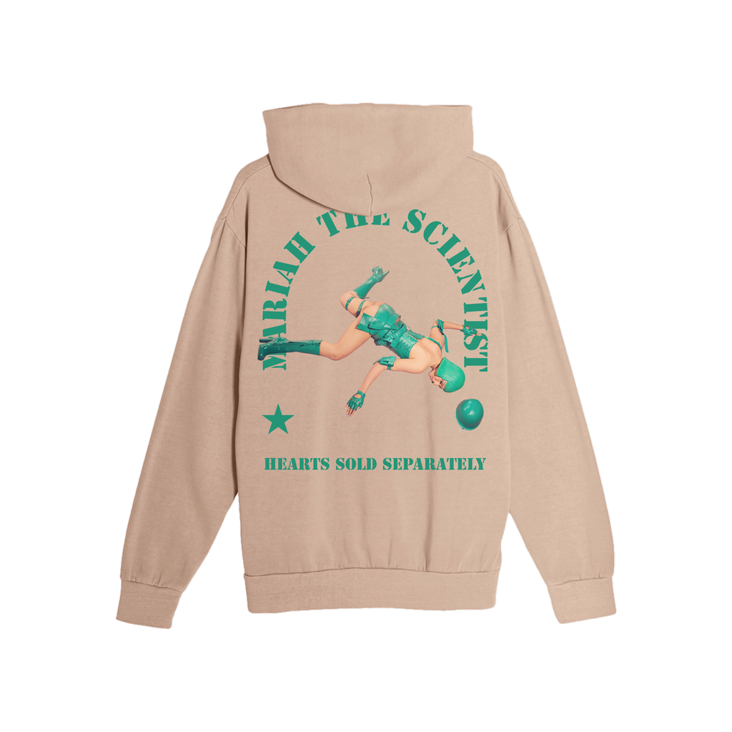 Shot Down Hoodie - Burro Brown - back