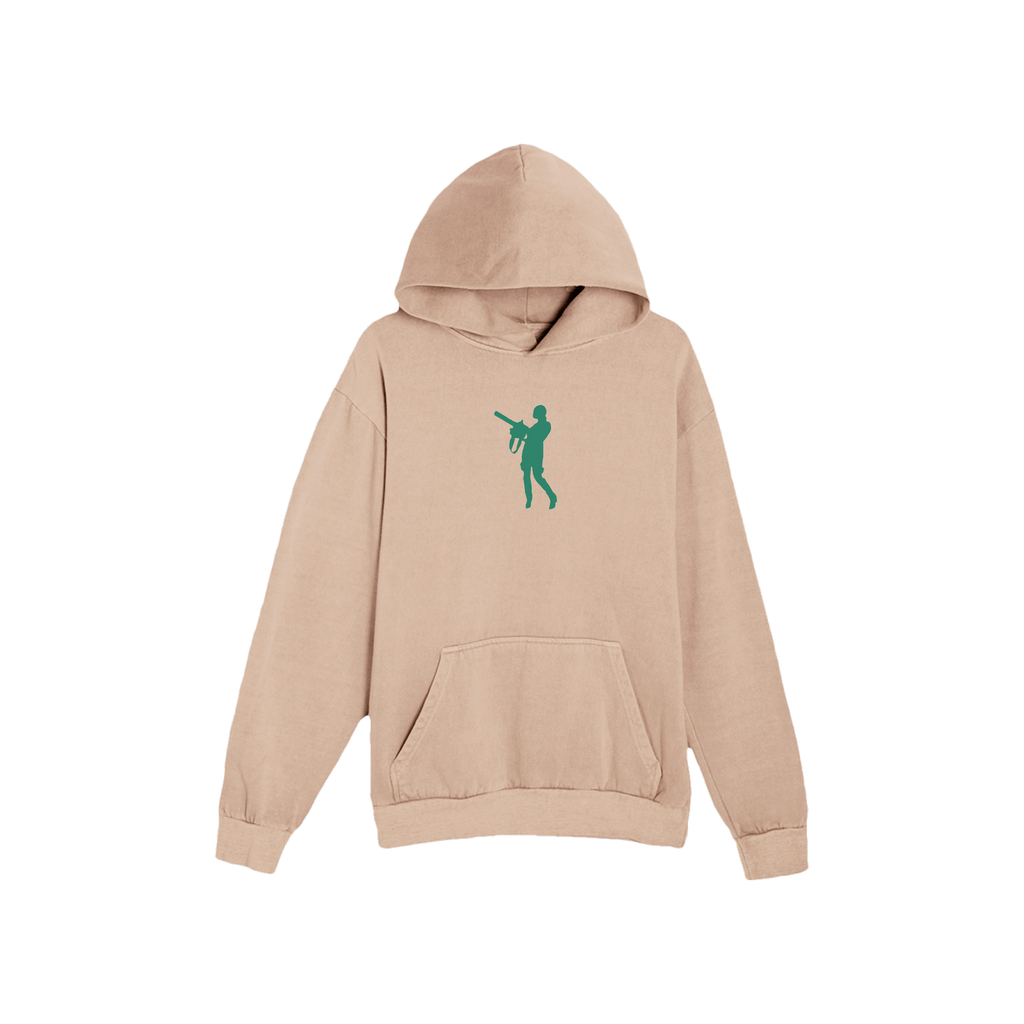 Shot Down Hoodie - Burro Brown - front