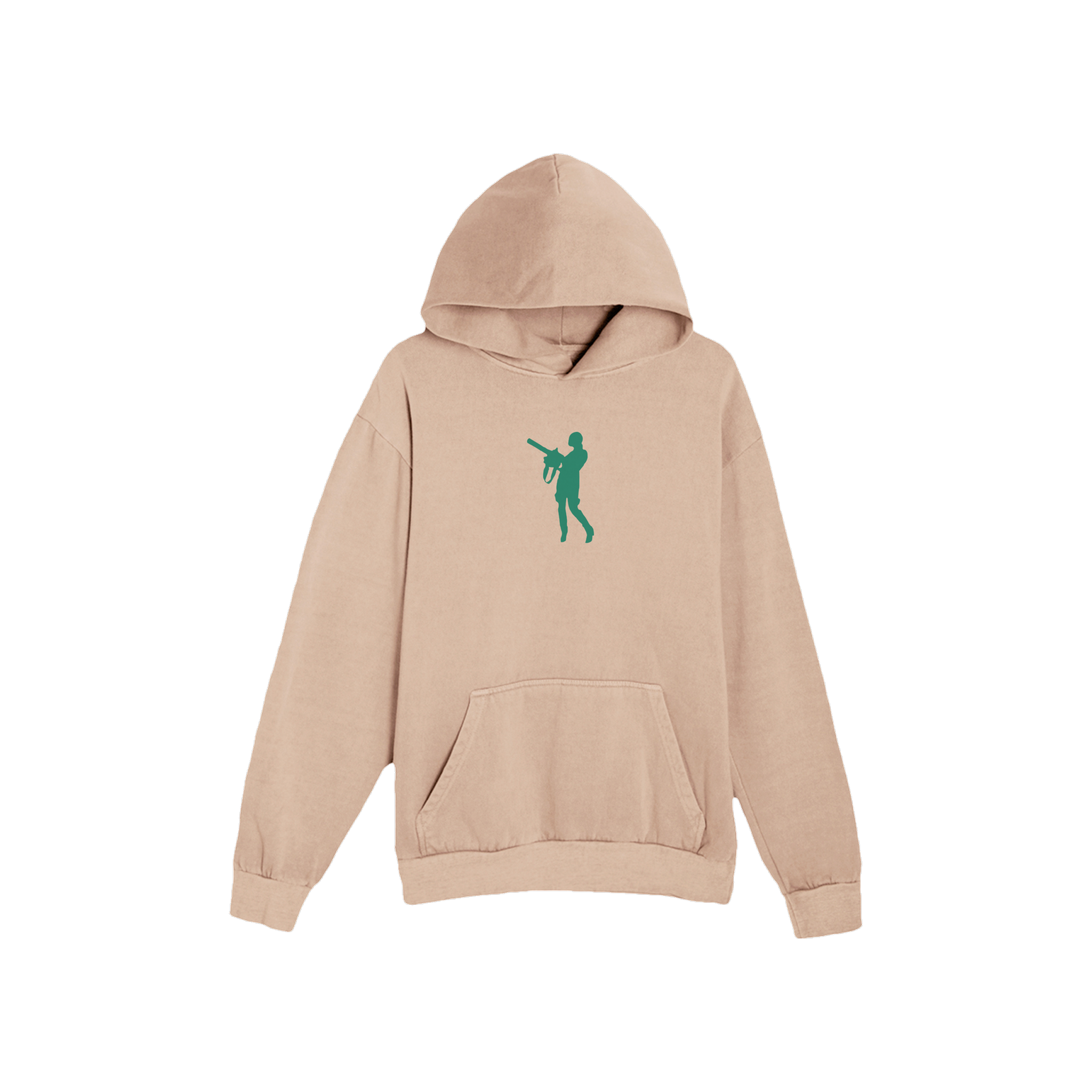 Shot Down Hoodie - Burro Brown - front