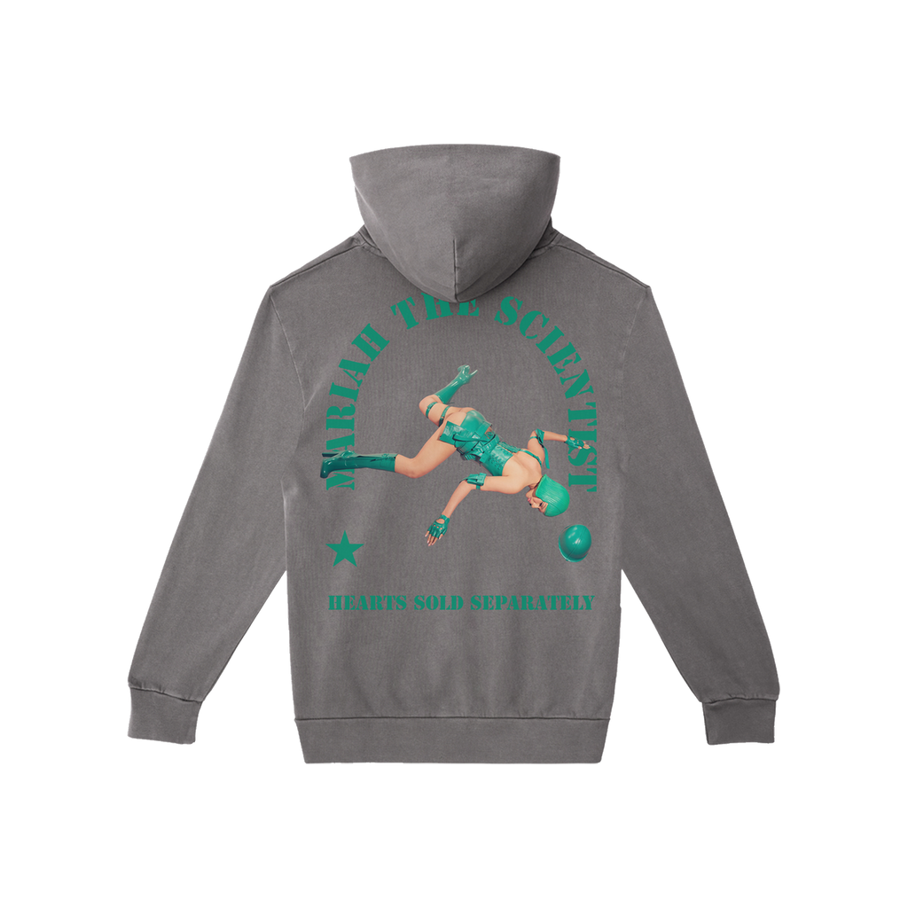 Shot Down Hoodie - Tornado Grey - back