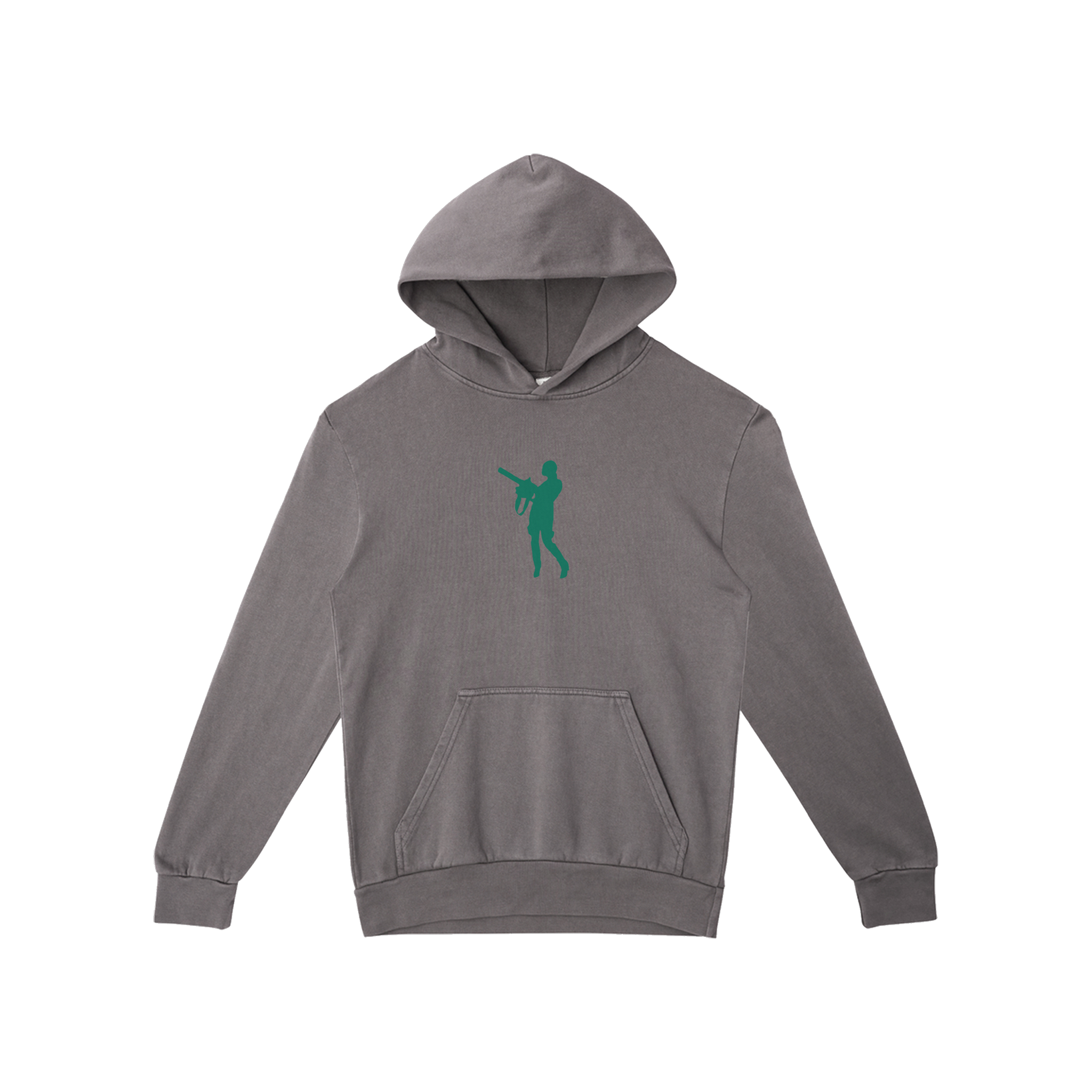 Shot Down Hoodie - Tornado Grey - front